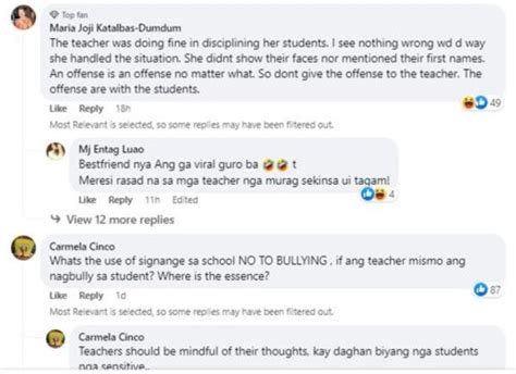 DepEd Starts Probe vs Teacher Scolding Students in .